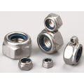 Stainless Steel 304 SS Hex Nylon Lock Nuts